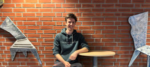 Andreas Elveseter Sande, elev ved Hafstad vgs. Foto: Nikolai Ripe
