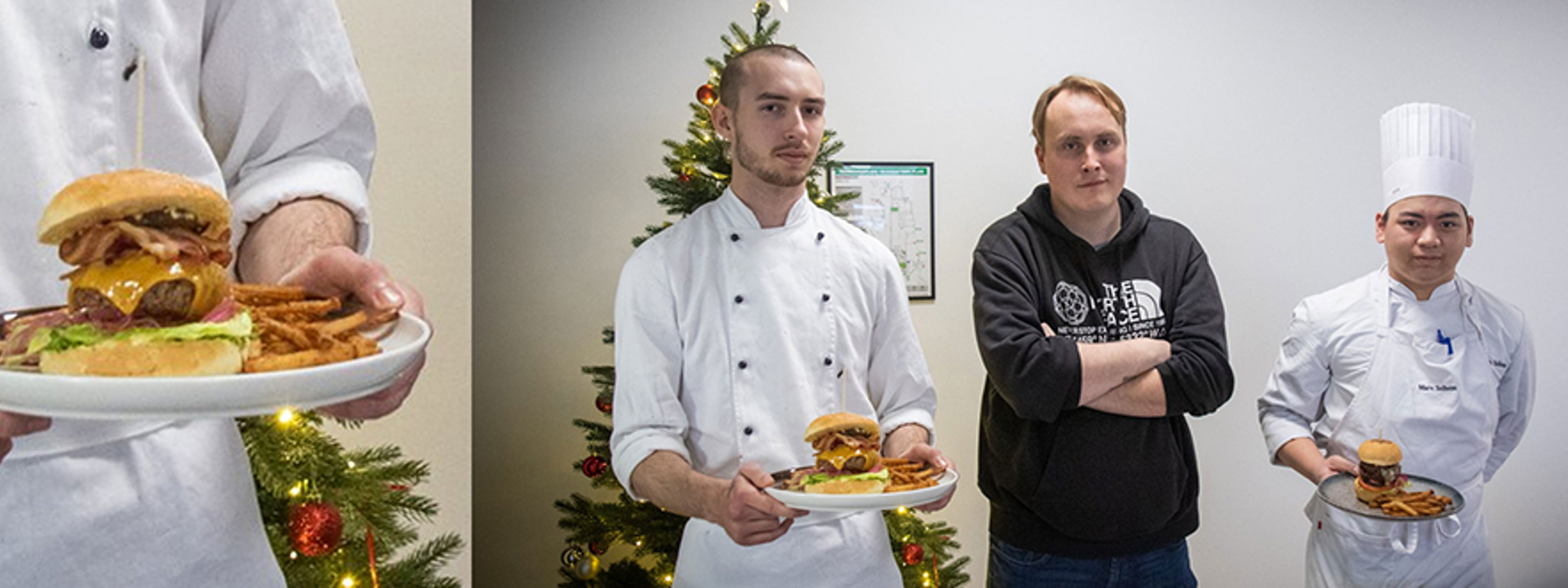 Elevar frå Restaurant og matfag, vg2 Kokk og servitør.