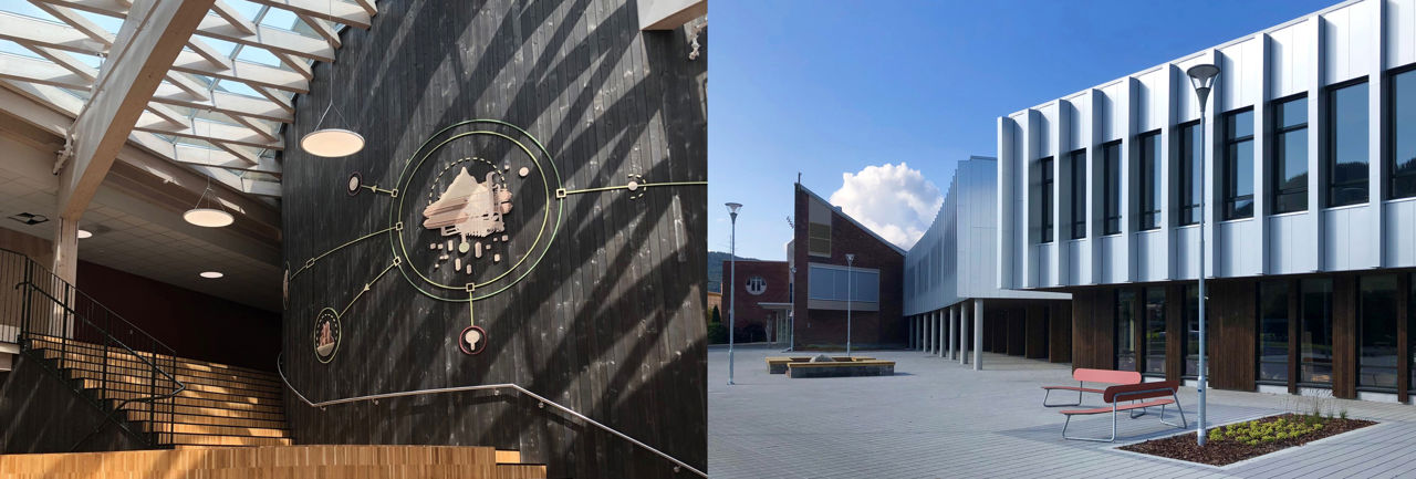 Førde vidaregåande skule.